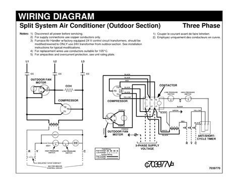 wiring diagram for a c 